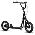 Guiador ajustável Kick Scooter JOYSTAR 12" Wheels preto