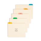 Guias de arquivo: SMEAD Top Tab, 1/5-Cut, tamanho carta, 25 unidades