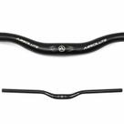 Guidão Absolute riser MTB HB-002 em alumínio preto 31.8 x 680 x 20 mm