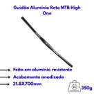Guidão Alumínio Bike MTB 31.8x700mm Reto - High One