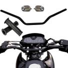 Guidão Falcon 2000/2007 Com Pesinho Pcx Manopla Pcx Peça Aço