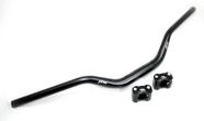 Guidão Fat Bar+adaptador TWINS (RDragon) 31mm Motos Até 300CC Preto
