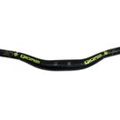 Guidão Gios Alumínio 31.8mm 700mm Bicicleta Preto / Amarelo Guidão Gios Alumínio 31.8mm 700mm Bicicleta Preto / Amarelo