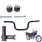 Guidão Mais Pezinho e Manopla Factor 125 Fazer 150 Yamaha Acessórios
