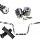 Guidão Mais Pezinho e Manopla Factor 125 Fazer 150 Yamaha Motos Guidão Mais Pezinho e Manopla Factor 125 Fazer 150 Yamaha Motos