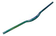 Guidão mtb downhill alum 31.8x35mm butted rainbow camaleão