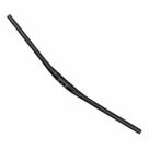 Guidão Reto Flat MTB Alumínio 31.8x740mm Preto Zoom 6º Back Sweep