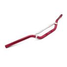 Guidão Universal Esportivo Moto Aluminio Racing 22mm Vermelho