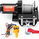 Guincho ATV VEVOR 2000 lb elétrico 12V com cabo de aço IP55