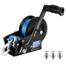 Guincho de reboque para barco AC-DK 1587 kg para serviços pesados com alça de 9,8 m