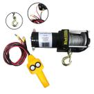 Guincho Elétrico 12V 3000 LB com Cabo Aço 6 metros 1361 Kg Importway Iwge-3000