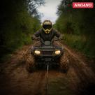 Guincho Elétrico 3000LB 1361 KG 12v para Quadriciclo Jipe Troller