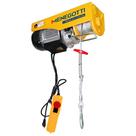 Guincho Elétrico De Coluna 150/300kg Menegotti Cor Amarelo 110V