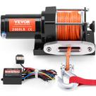 Guincho elétrico VEVOR 3500 lb Line Pull 12V DC com corda sintética