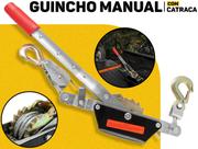 Guincho Manual Tifor C/ Catraca Capacidade 2 Toneladas Aço Resistente Robusto Seguro Profissional Eda