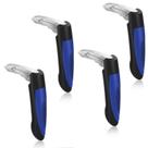 Guindaste de carro Maçaneta de porta de carro Alça de suporte de veículo azul x4