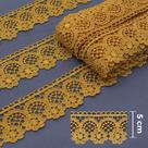 Guipir Flor 5,00 cm Dourado - Ref. 432776 13,7 Metros - Círculo Guipir Flor 5,00 cm Dourado - Ref. 432776 13,7 Metros - Círculo