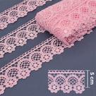 Guipir Flor 5,00 cm Rosa - Ref. 432776 13,7 Metros - Círculo Guipir Flor 5,00 cm Rosa - Ref. 432776 13,7 Metros - Círculo
