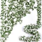 Guirlanda de flores artificiais PONKING Rose Vine 8 unidades de 20 m Guirlanda de flores artificiais PONKING Rose Vine 8 unidades de 20 m