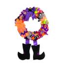 Guirlanda de Halloween Com Detalhes em EVA Glitter