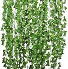 Guirlanda de Hera Artificial DearHouse 25,5m 12 Fios Verde Guirlanda de Hera Artificial DearHouse 25,5m 12 Fios Verde