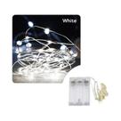 Guirlanda De Luzes LED Com Fio De Cobre, Alimentada Por Bateria, Luzes De Fada Para Decoração De