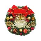Guirlanda De Natal Artificial De 45cm Para Porta, Janela, Adereços, Fundo E Decorações De Árvore