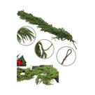 Guirlanda De Natal Artificial Verde De Pinheiro Norfolk Para Decoração Festiva De Casa E Ambientes