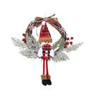Guirlanda De Natal Com Luzes 20/30/32/40CM Para Porta Da Frente, Janela, Parede, Decoração E Guirlanda De Natal Com Luzes 20/30/32/40CM Para Porta Da Frente, Janela, Parede, Decoração E