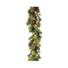 Guirlanda De Natal De Rattan Com Frutas Vermelhas 1.8/2.7M DIY Para Decoração De Festas, Casa, Guirlanda De Natal De Rattan Com Frutas Vermelhas 1.8/2.7M DIY Para Decoração De Festas, Casa,