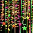 Guirlanda de Papel Neon UV Welittcon 161,54m - Festa Neon