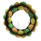 guirlanda de pascoa com ovos de pascoa para decoração guirlanda de pascoa com ovos de pascoa para decoração