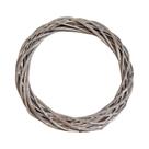Guirlanda De Rattan Cinza 20cm/25cm/30cm Para Decoração De Natal, Casamento, Jardim De Infância E Guirlanda De Rattan Cinza 20cm/25cm/30cm Para Decoração De Natal, Casamento, Jardim De Infância E