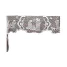 Guirlanda De Renda Branca Jesus 20x90 Polegadas Decoração De Natal Para Sala De Estar E Lareira