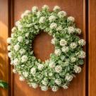 Guirlanda Decoração Parede Porta Flores Artificial De 25cm