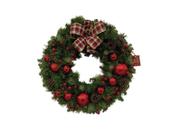 Guirlanda decorada de Natal de 60 cm