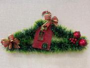 Guirlanda Decorativa de Natal feitas artesanalmente com peças únicas