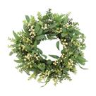 Guirlanda FLOAWYW 56 cm Verde de Eucalipto com Frutas Vermelhas