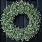 Guirlanda FOTEEWL 81 cm Eucalipto Artificial Branco-Verde Guirlanda FOTEEWL 81 cm Eucalipto Artificial Branco-Verde