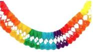 Guirlanda Junina Colorida para Festa Junina - 30cm