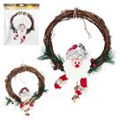 Guirlanda Natalina 25cm Decoração Zein com Boneco Sortido Guirlanda Natalina 25cm Decoração Zein com Boneco Sortido