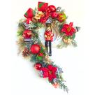 Guirlanda Natalina Decorativa Soldado Quebra Nozes com Luz 60x30cm