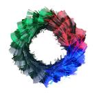Guirlanda Natalina Iluminada 38cm Led / Fibra Óptica 8 Funções Bivolt Saldão Guirlanda Natalina Iluminada 38cm Led / Fibra Óptica 8 Funções Bivolt Saldão