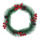 Guirlanda Natalina Pinhas e Frutos Enfeite Natal