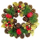 Guirlanda Pilhos Decorativa 30cm Em Fibras Naturais Fartex