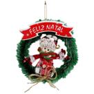 Guirlanda Pinheiro Decorativa 24cm Em Plástico Fartex