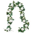 Guirlandas florais de videiras brancas artificiais U'Artlines x3