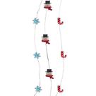 Guirnalda de luces LED Micro Dot cálido blanco 190 cm