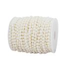 Guirnalda Decorativa YoungJewl de Perlas Artificiales 6mm 25m Marfil