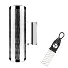 Guiro Shaker EASTROCK em aço inoxidável 8x3 cm com raspador